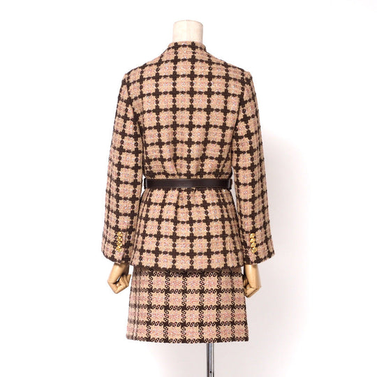 GUCCI suit 664243/677554 tweed multicolor 36 (155/80Y)