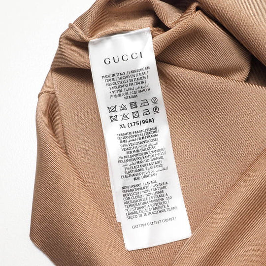 GUCCI Cut 624281 Rayon beige Women XL(175/96A) Used Authentic