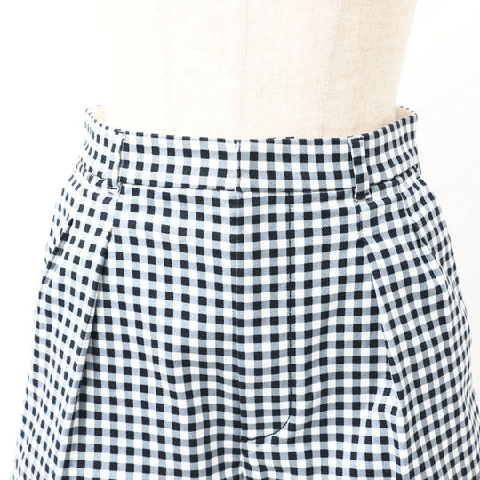 LOUIS VUITTON Shorts RW141W F5PA05B7P cotton navy/grey/white Women 34 Used Authentic