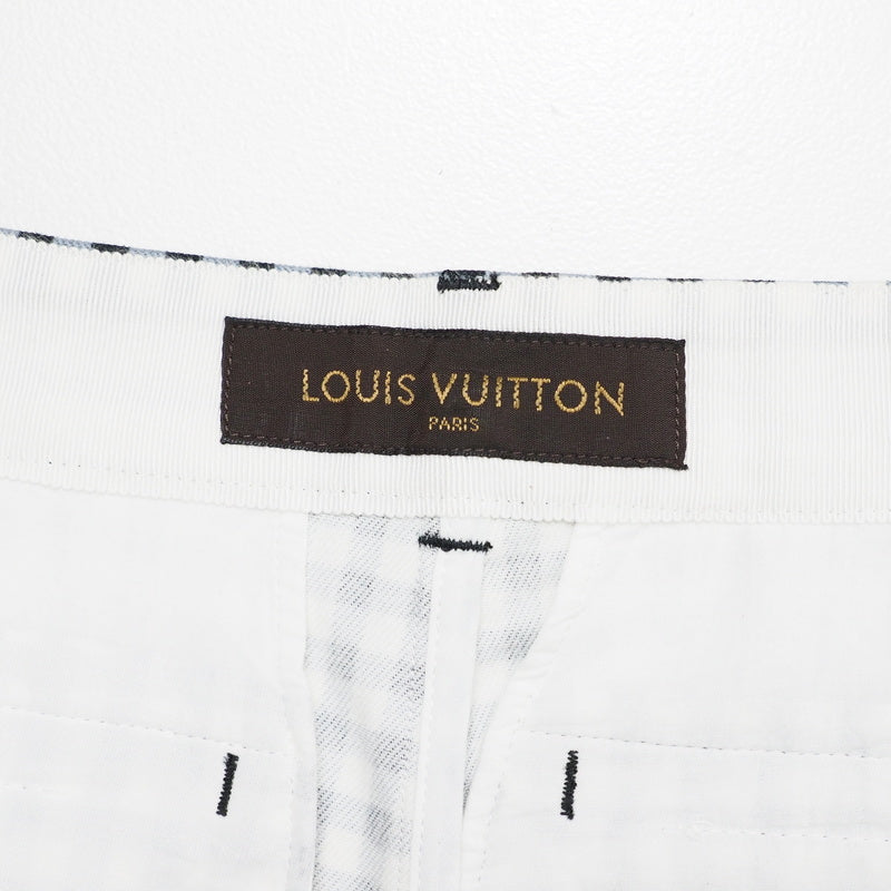LOUIS VUITTON Shorts RW141W F5PA05B7P cotton navy/grey/white Women 34 Used Authentic