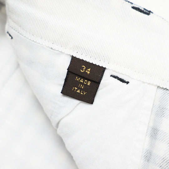LOUIS VUITTON Shorts RW141W F5PA05B7P cotton navy/grey/white Women 34 Used Authentic