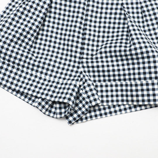 LOUIS VUITTON Shorts RW141W F5PA05B7P cotton navy/grey/white Women 34 Used Authentic