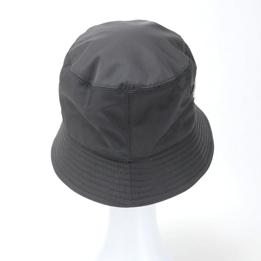 PRADA hat 2HC137 Nylon black unisex(Unisex) M Used Authentic