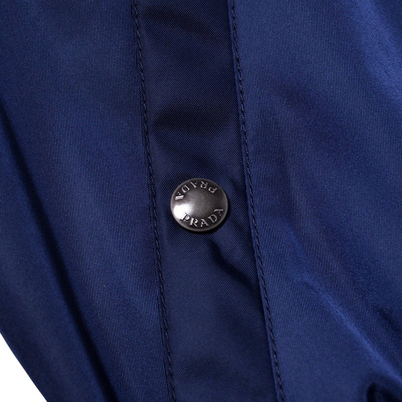 PRADA Jacket SGH038 Nylon Navy mens 46 Used Authentic