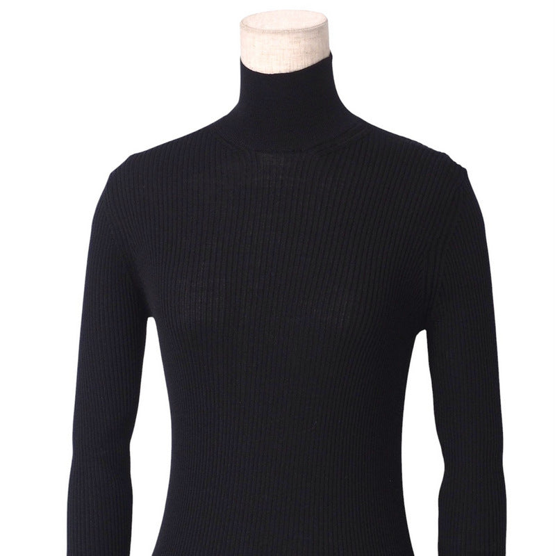 PRADA knit DNA945 knit black Women 36 Used Authentic