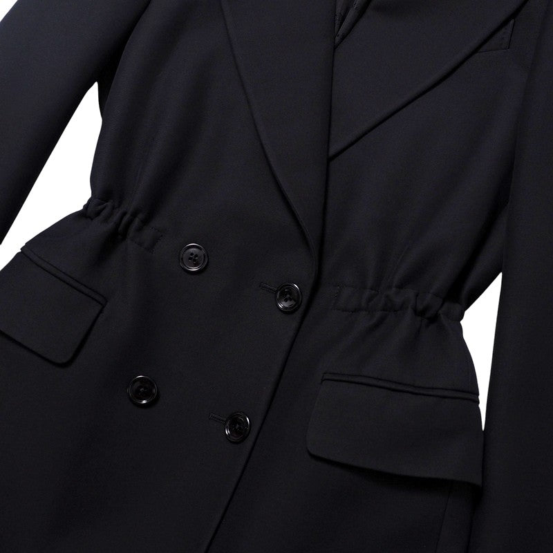 GUCCI Jacket 595202 wool black Women 36 Used Authentic