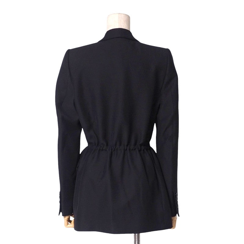 GUCCI Jacket 595202 wool black Women 36 Used Authentic