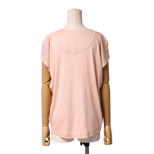 LOUIS VUITTON Cut RW102W WRTS12JEX Rayon pink beige Women XS Used Authentic