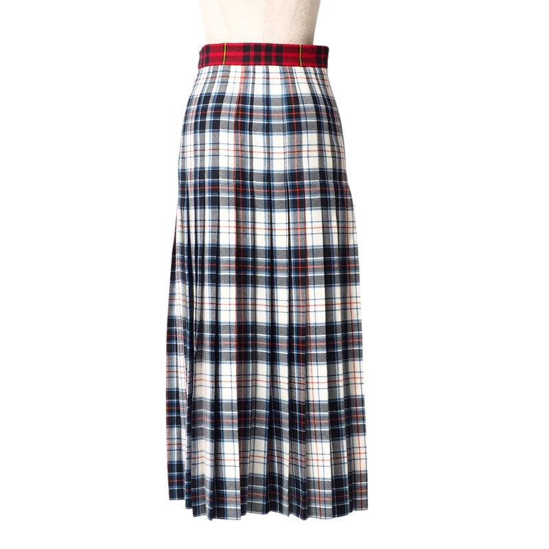 GUCCI Long skirt 448873 wool multicolor Women 36 Used Authentic
