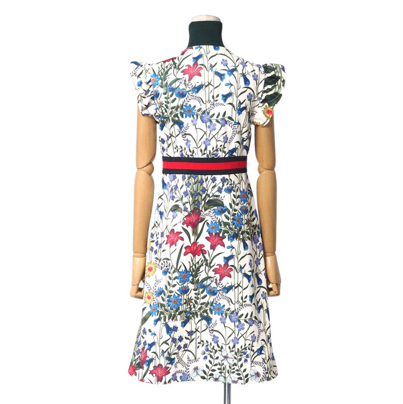 GUCCI one piece 479538 55% polyester ,  45% cotton multicolor Women XS Used Authentic