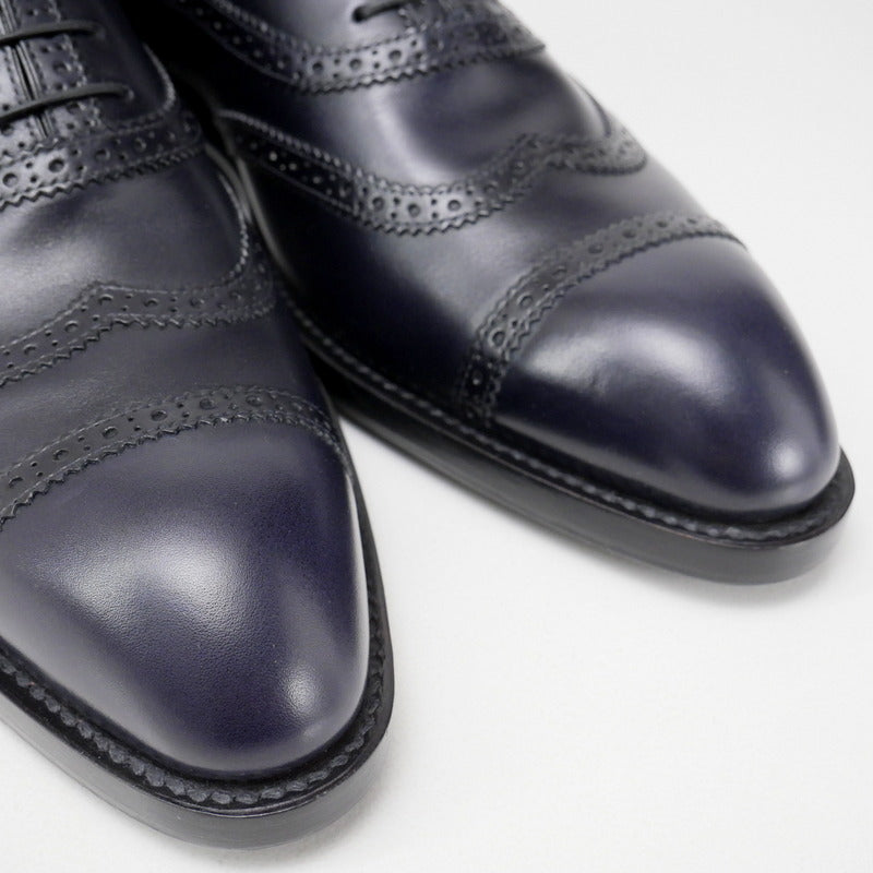 LOUIS VUITTON boots leather dark purple mens 7 1/2 Used Authentic