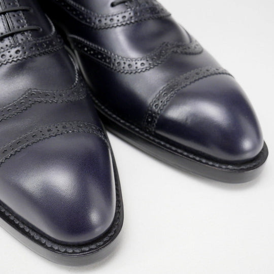 LOUIS VUITTON boots leather dark purple mens 7 1/2 Used Authentic