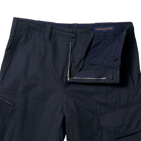 LOUIS VUITTON Pants RM191M cotton Navy mens 38 Used Authentic