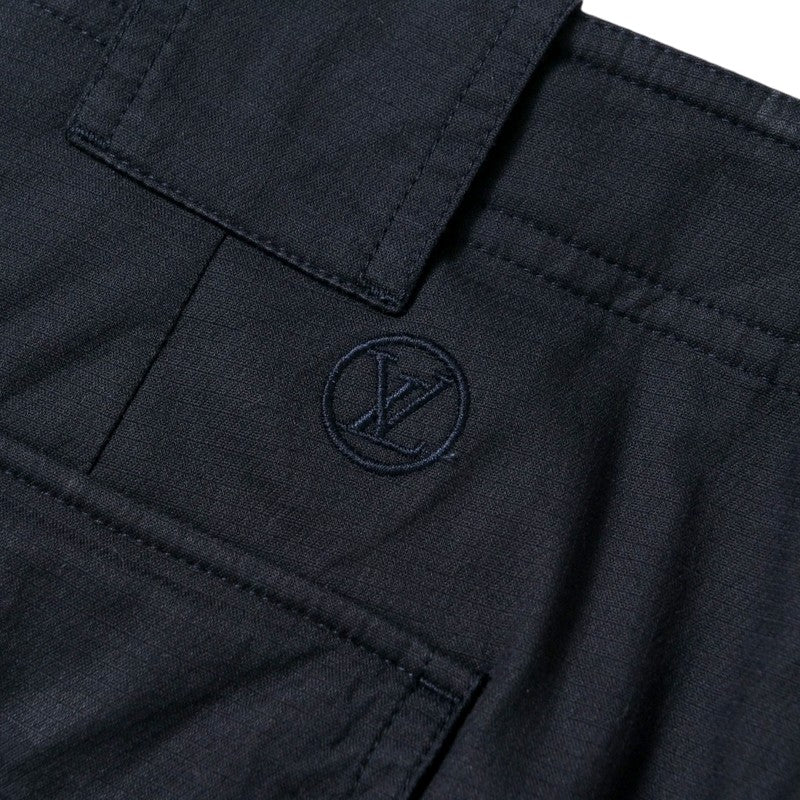 LOUIS VUITTON Pants RM191M cotton Navy mens 38 Used Authentic