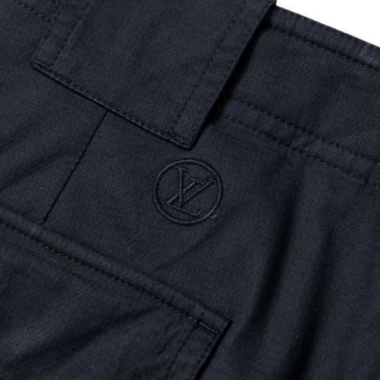LOUIS VUITTON Pants RM191M cotton Navy mens 38 Used Authentic