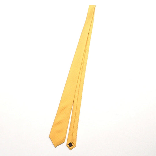 LOUIS VUITTON tie silk Yellow type mens Used Authentic