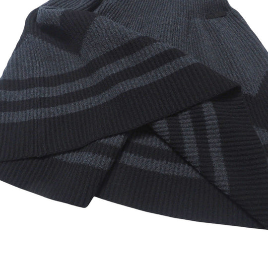 LOUIS VUITTON one piece RW132W knit Gray x black Women XS Used Authentic
