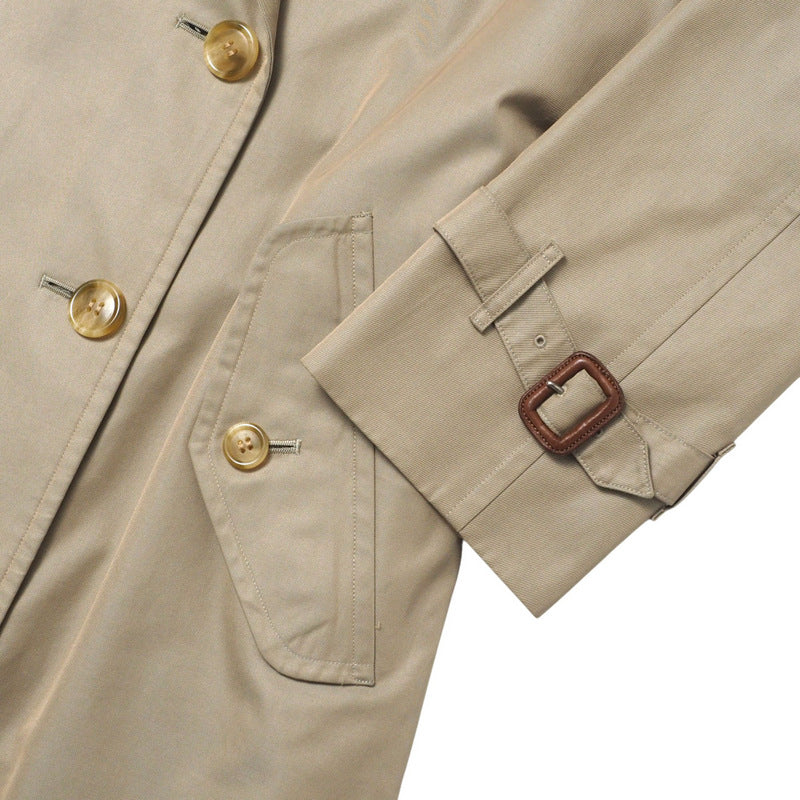 BURBERRY trench coat Outer fabric: 100% cotton Beige type Women 9AB2 Used Authentic