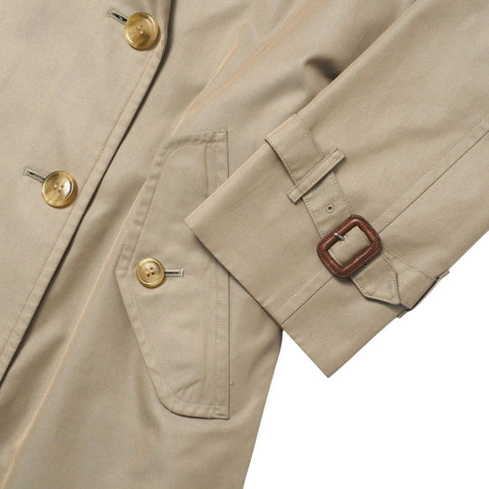 BURBERRY trench coat Outer fabric: 100% cotton Beige type Women 9AB2 Used Authentic