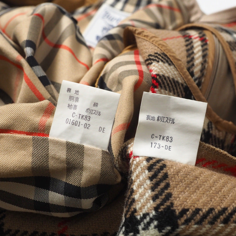BURBERRY trench coat Outer fabric: 100% cotton Beige type Women 9AB2 Used Authentic