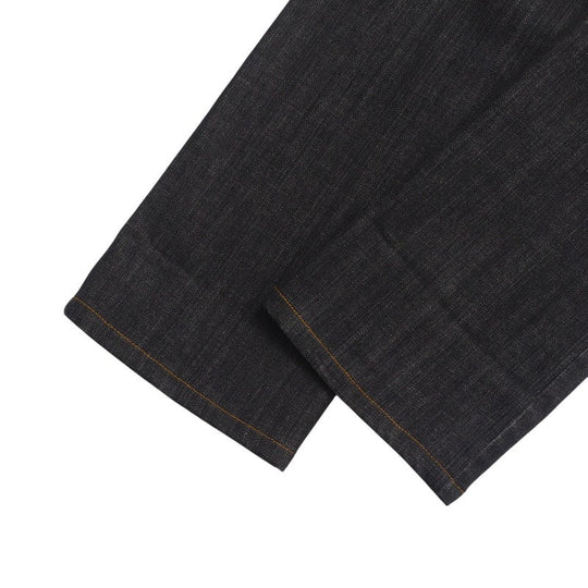 LOUIS VUITTON Denim pants 072WWLPA02CF7 Cotton denim Black type Women 38 Used Authentic