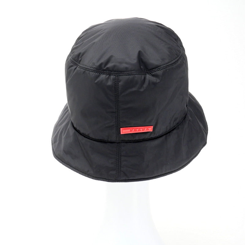 PRADA SPORTS hat Nylon black unisex(Unisex) M Used Authentic