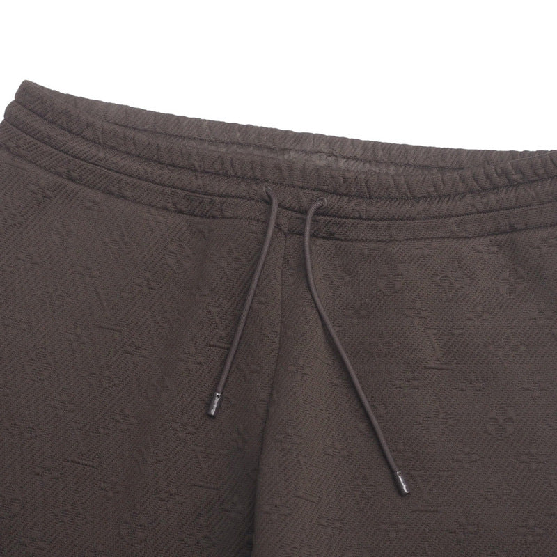 LOUIS VUITTON Pants RM231Q XHM HJY46W 66% polyester, 21% nylon, 13% cotton Brown Monogram mens XL Used Authentic