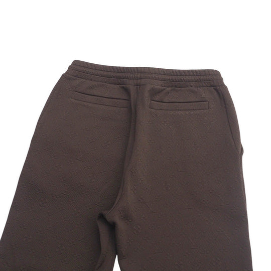 LOUIS VUITTON Pants RM231Q XHM HJY46W 66% polyester, 21% nylon, 13% cotton Brown Monogram mens XL Used Authentic
