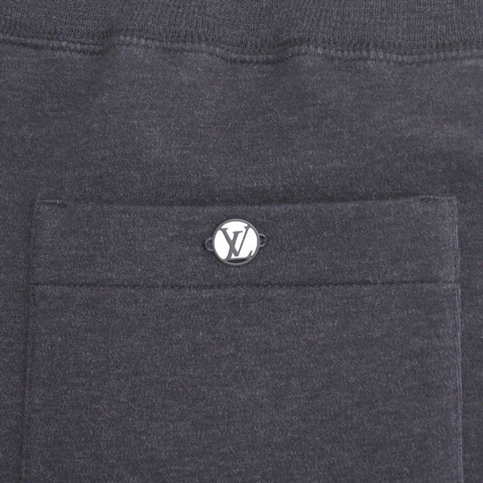 LOUIS VUITTON Pants RW171Q JUJU HAY43 sweat charcoal mens XL Used Authentic