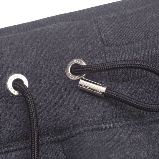 LOUIS VUITTON Pants RW171Q JUJU HAY43 sweat charcoal mens XL Used Authentic