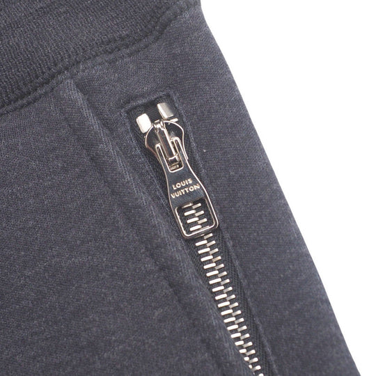 LOUIS VUITTON Pants RW171Q JUJU HAY43 sweat charcoal mens XL Used Authentic