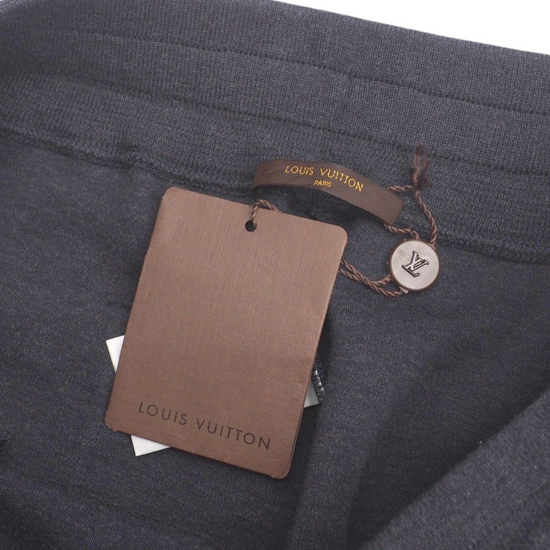 LOUIS VUITTON Pants RW171Q JUJU HAY43 sweat charcoal mens XL Used Authentic