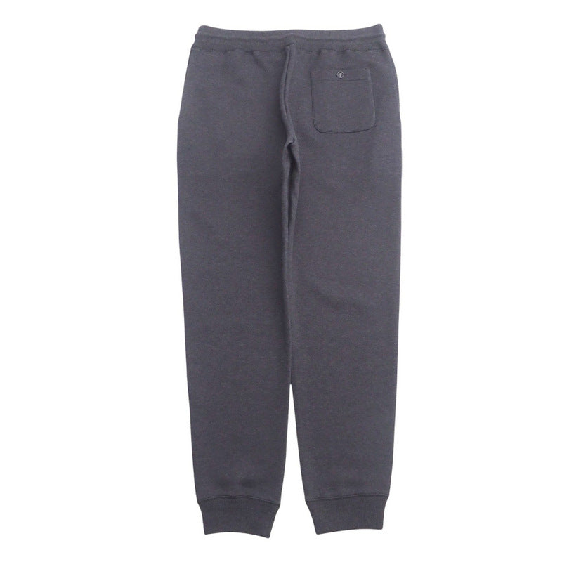 LOUIS VUITTON Pants RW171Q JUJU HAY43 sweat charcoal mens XL Used Authentic