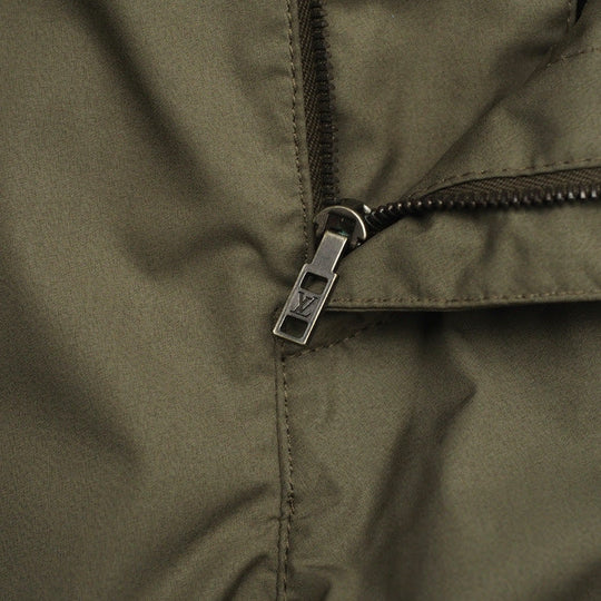 LOUIS VUITTON Shorts polyester khaki mens S Used Authentic