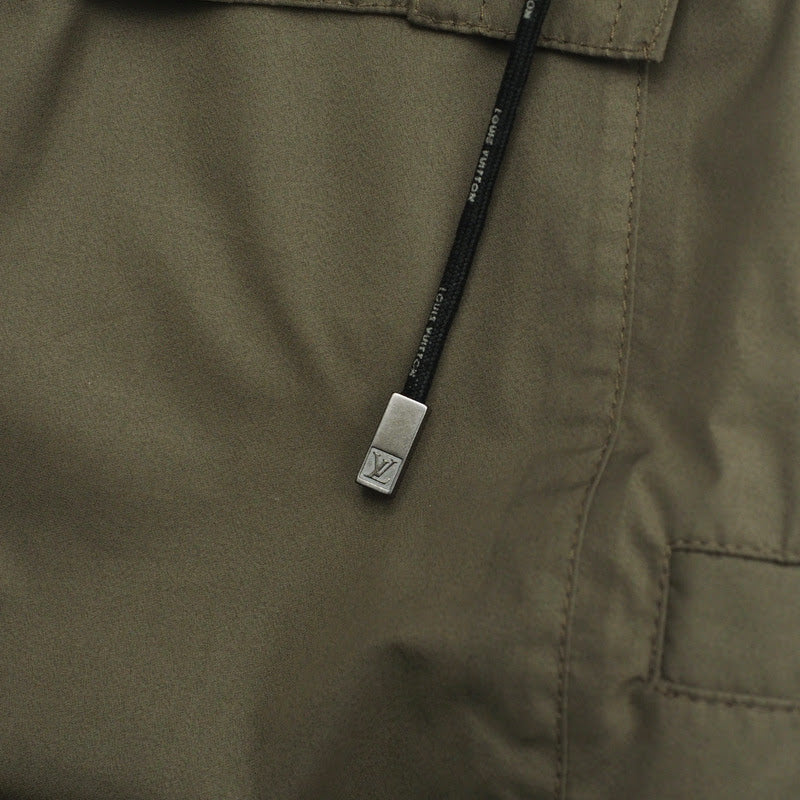 LOUIS VUITTON Shorts polyester khaki mens S Used Authentic