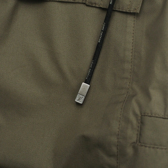 LOUIS VUITTON Shorts polyester khaki mens S Used Authentic