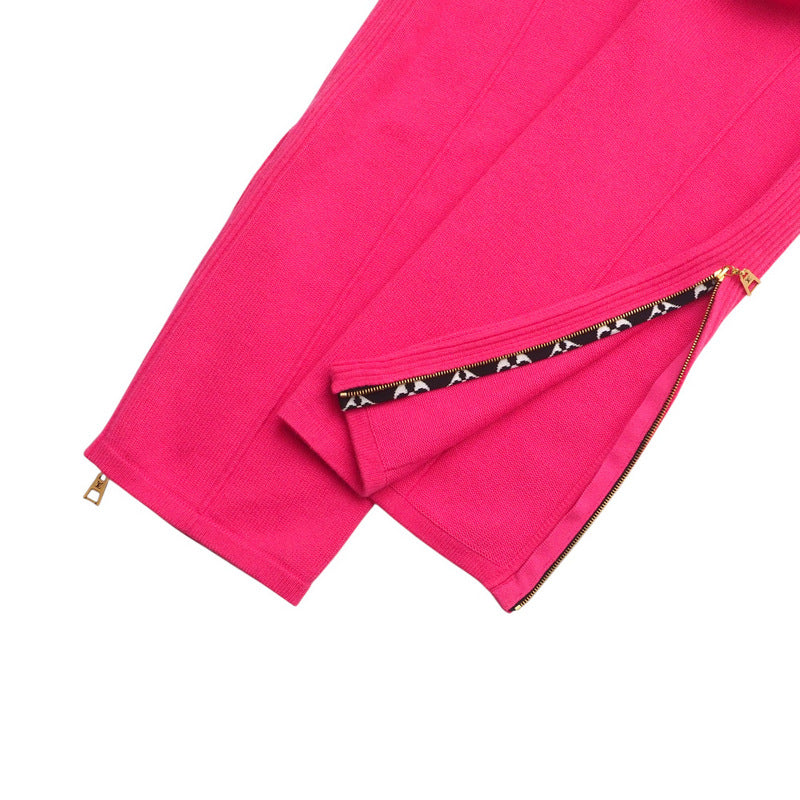 LOUIS VUITTON Pants knit pink Women XS Used Authentic