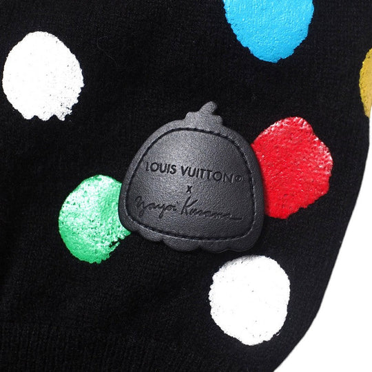 LOUIS VUITTON sweater FOKL22YC3 knit Black type Women M Used Authentic