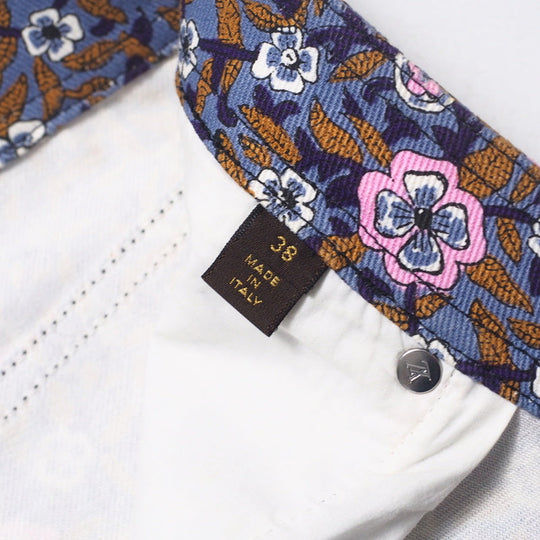 LOUIS VUITTON skirt RW152A F8SK25B74 cotton purple Women 38 Used Authentic