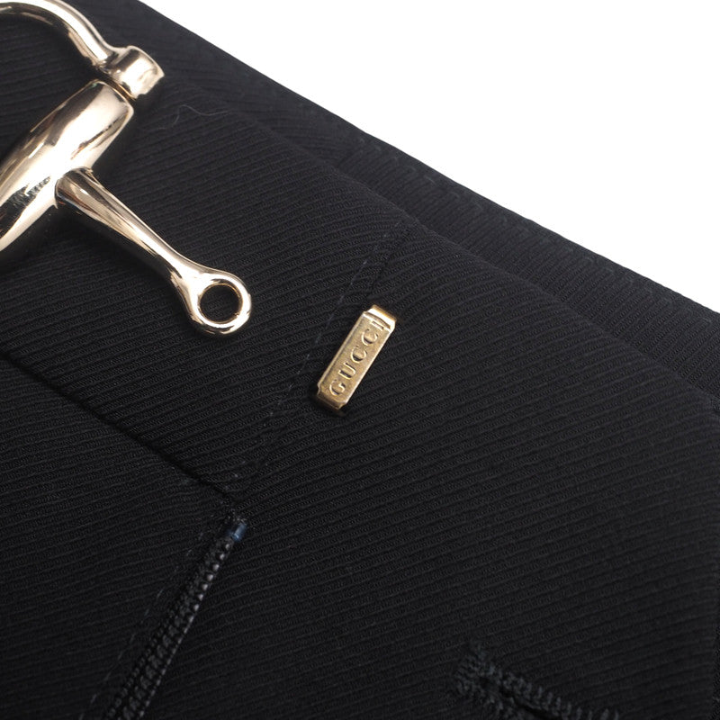 GUCCI Pants wool black Women 36 Used Authentic