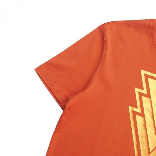 LOUIS VUITTON Short sleeve T-shirt RM151 H7Y66WCMS cotton Orange mens S Used Authentic
