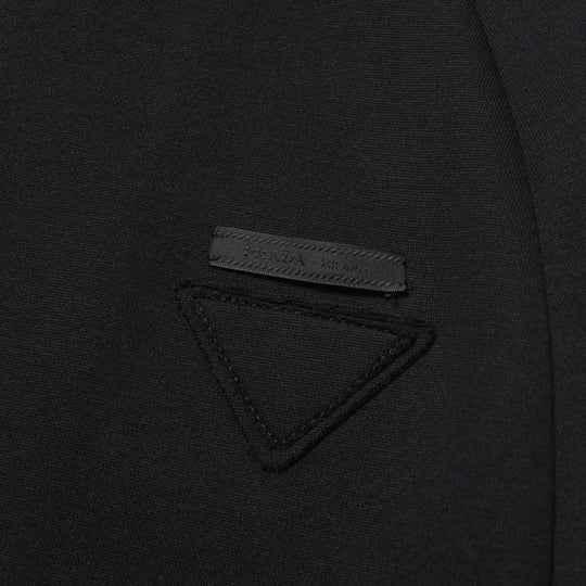 PRADA Hoodie 138561 62% cotton, 38% polyamide black Women XS Used Authentic