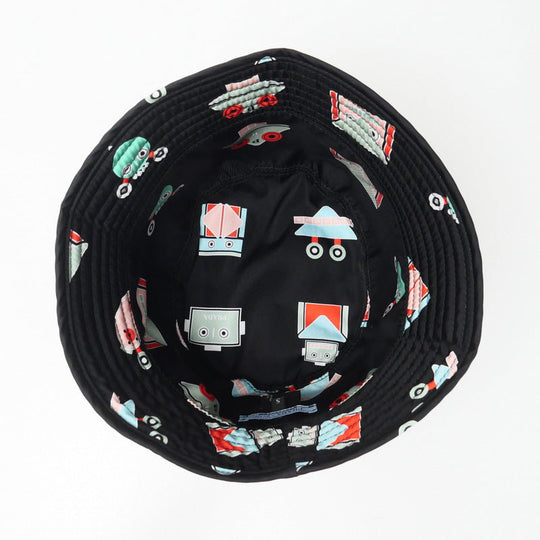 PRADA hat Nylon black Women S Used Authentic