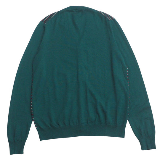 PRADA cardigan wool Green type mens 50 Used Authentic