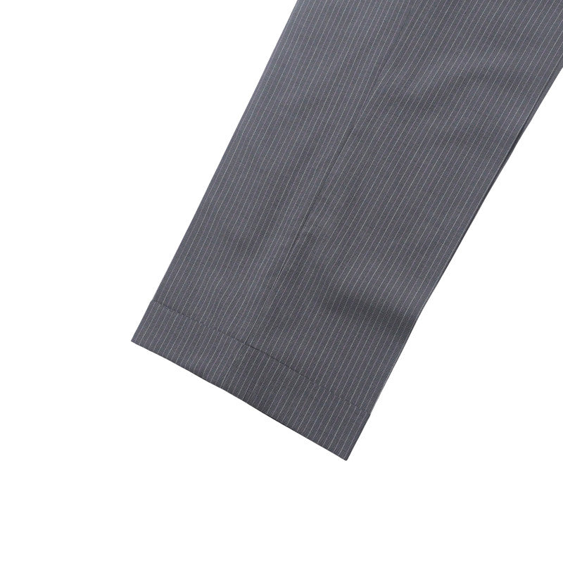 BURBERRY BLACK LABEL setup BMD22-203-04 wool Gray type mens 42L Used Authentic