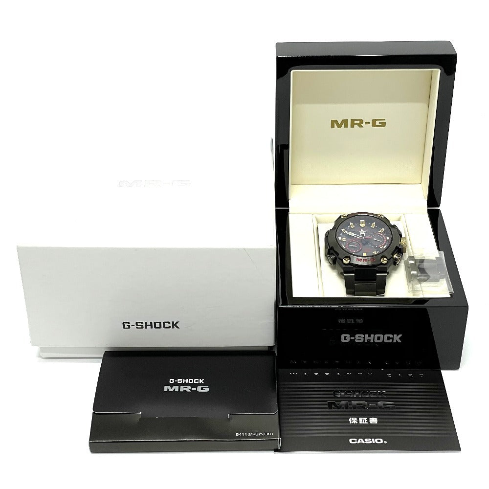 CASIO Watches Solar Powered Radio Watch 1000B-1A4JR titanium Black type G shock MR-G black dial