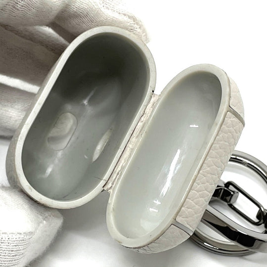 Dior Accessory case 2PUKH190YUZ leather off white logo Earphone case unisex(Unisex) Used Authentic