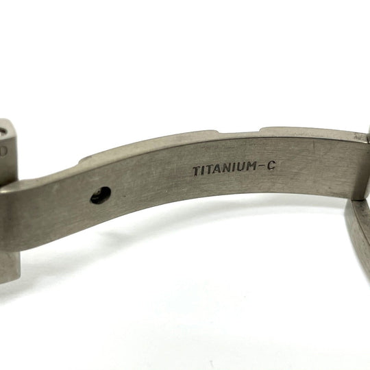 SEIKO Watches Solar Powered 8B54-OBGO/SAGA186 titanium Silverx Gold Brights black dial mens Used Authentic