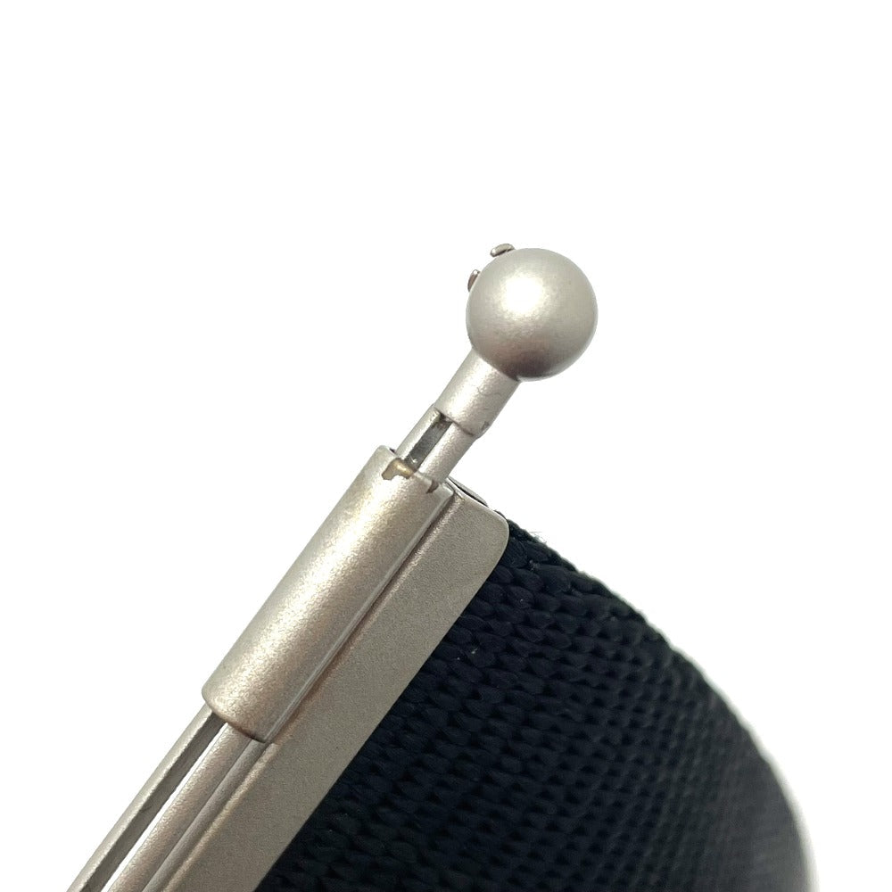 CHANEL bracelet Nylon Silvertypex Blue logo 99S Women Used Authentic