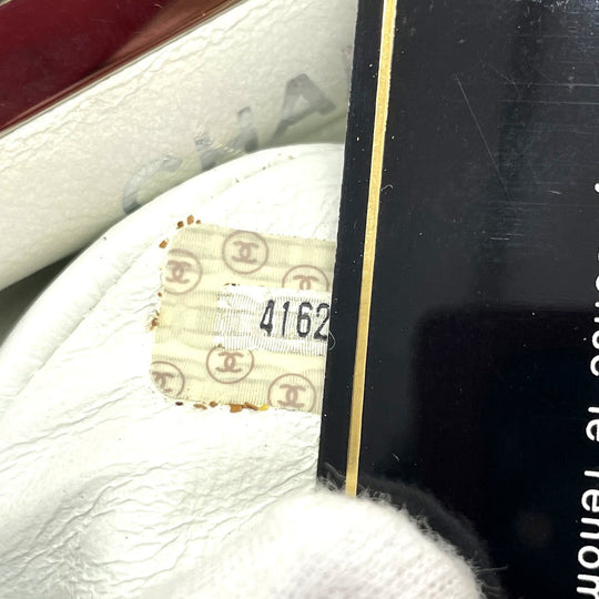 CHANEL Shoulder Bag Velor Green x Silver Metal COCO Mark Matrasse Women Used Authentic